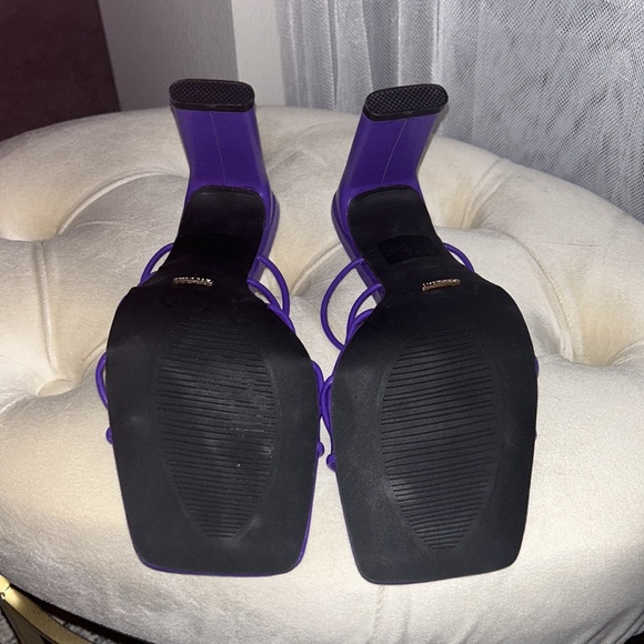 Billini Purple Strappy Heel - Picture 3 of 4